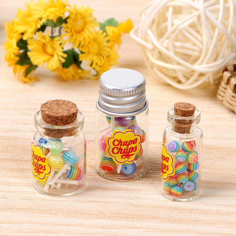 Hộp Đựng Kẹo Đồ Ăn Tỉ Lệ 1 / 12 Trang Trí Nhà Búp Bê