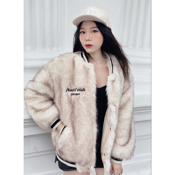 Áo lông phối ren ngọc Tiểu Thư