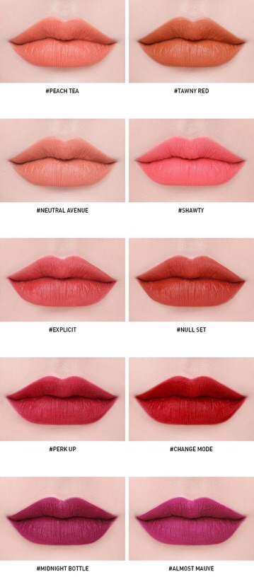 Son 3ce soft lip lacquer mới ra mắt 02.04.2018