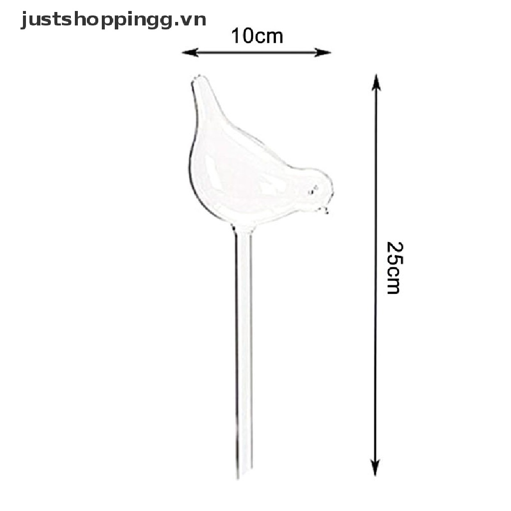 Bình Tưới Nước Tự Động Trong Suốt Hình Con Chim