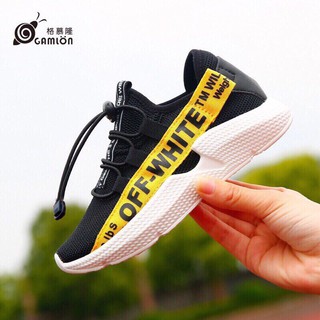 Giày thể thao vải chữ off white