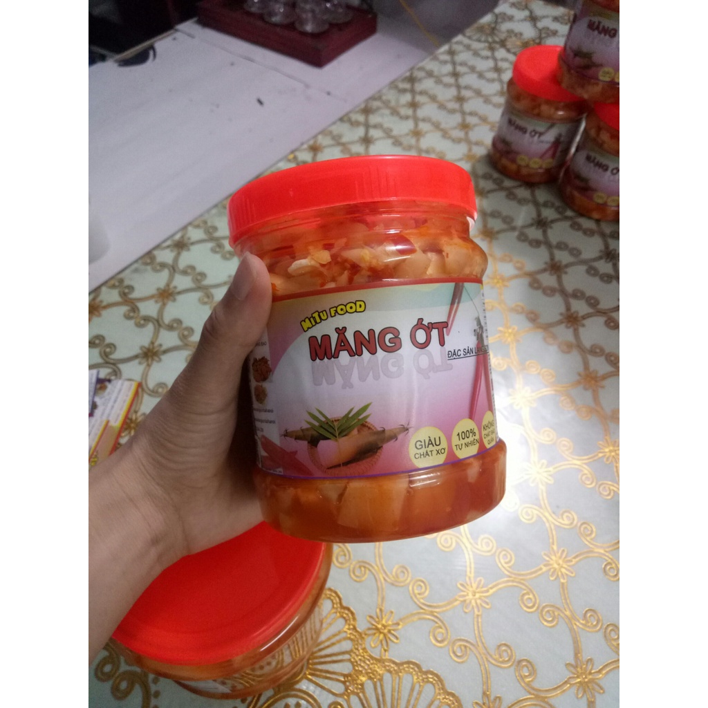 Măng ngâm tỏi ớt mắc mật Lạng Sơn 1.5kg | BigBuy360 - bigbuy360.vn