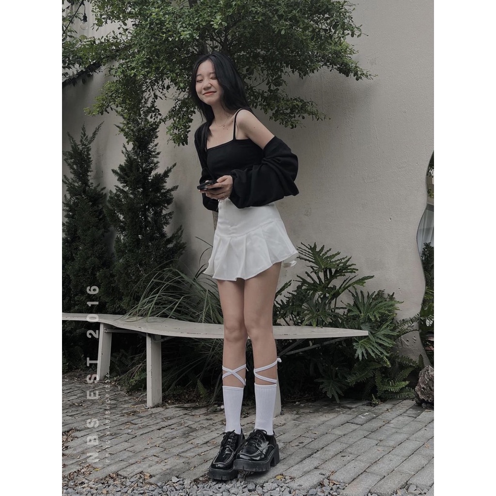 Set Áo Croptop Nữ Tay Dài Ulzzang Mã STD001 (ẢNH THẬT) - Nabishop1234