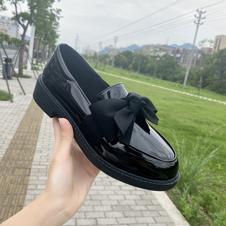 Giày Búp Bê Đế Bằng Mũi Tròn Màu Trơn Phong Cách Hàn Quốc Cá Tính Cho Nữ | BigBuy360 - bigbuy360.vn