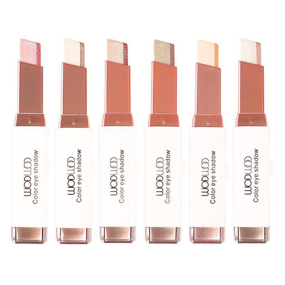 OCEANMAP Phấn Mắt Dạng Thỏi Hai Màu Sắc Gradient Chống Mồ Hôi Tiện Dụng