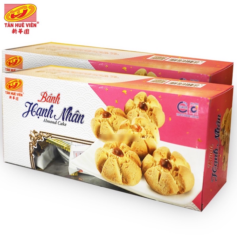 Bánh Hạnh Nhân Trà Xanh Tân Huê Viên