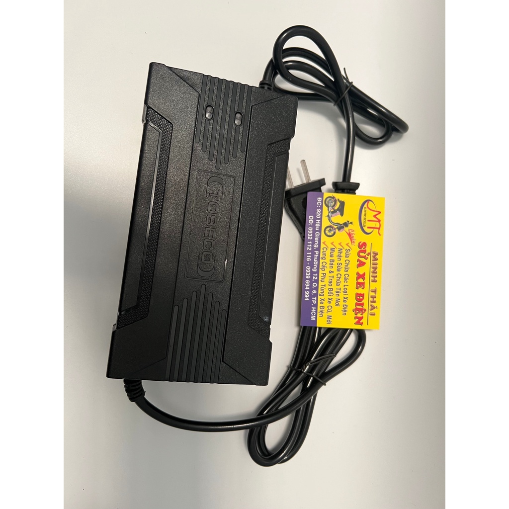 Sạc TOSECO Xe Điện 48V14AH- Sử Dụng Được Với Loại 12AH  - XE ĐIỆN MINH THÁI
