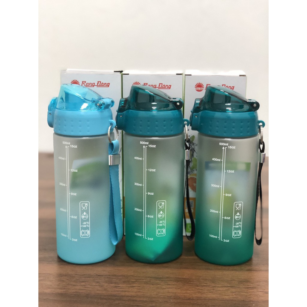 Bình đưng nước cầm tay mini nhỏ gọn GIÁ SIÊU RẺ Rạng Đông 500ml -  Model: RD-05P1