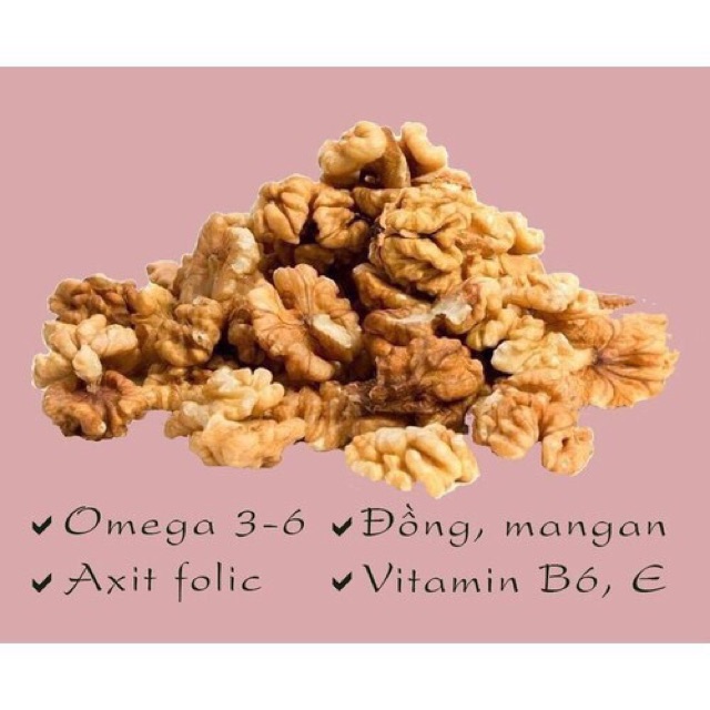 Mixed Nuts 4 loại Hạt đã Tách vỏ (Óc chó, hạnh nhân, Macca, Hạt Điều)- 500g