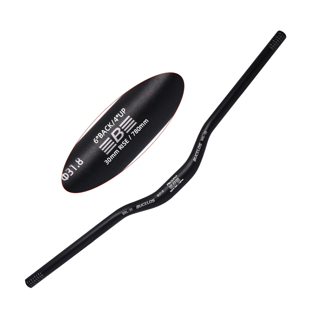 Starbucks Tay Lái Xe Đạp 31.8mm 720 / 780mm 30 / 50mm Tăng Cường mtb / bmx Bằng Hợp Kim Nhôm