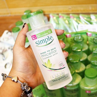 Nước Tẩy Trang Simple Micellar Cleansing Water
