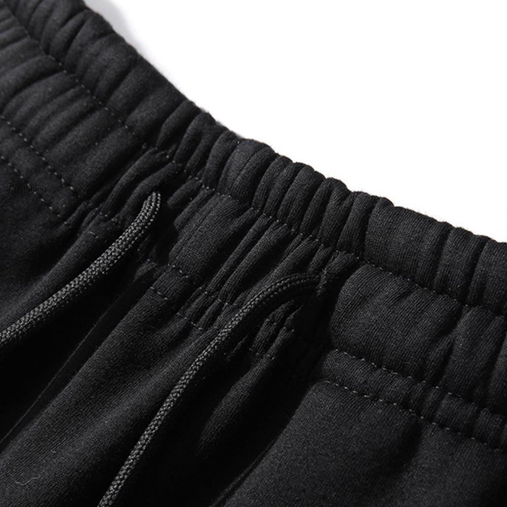 Pants Drawstring Mens Harem pants Running Plus size Warm Thermal Trousers Casual Plush Lined Thick Jogger Sweatpants