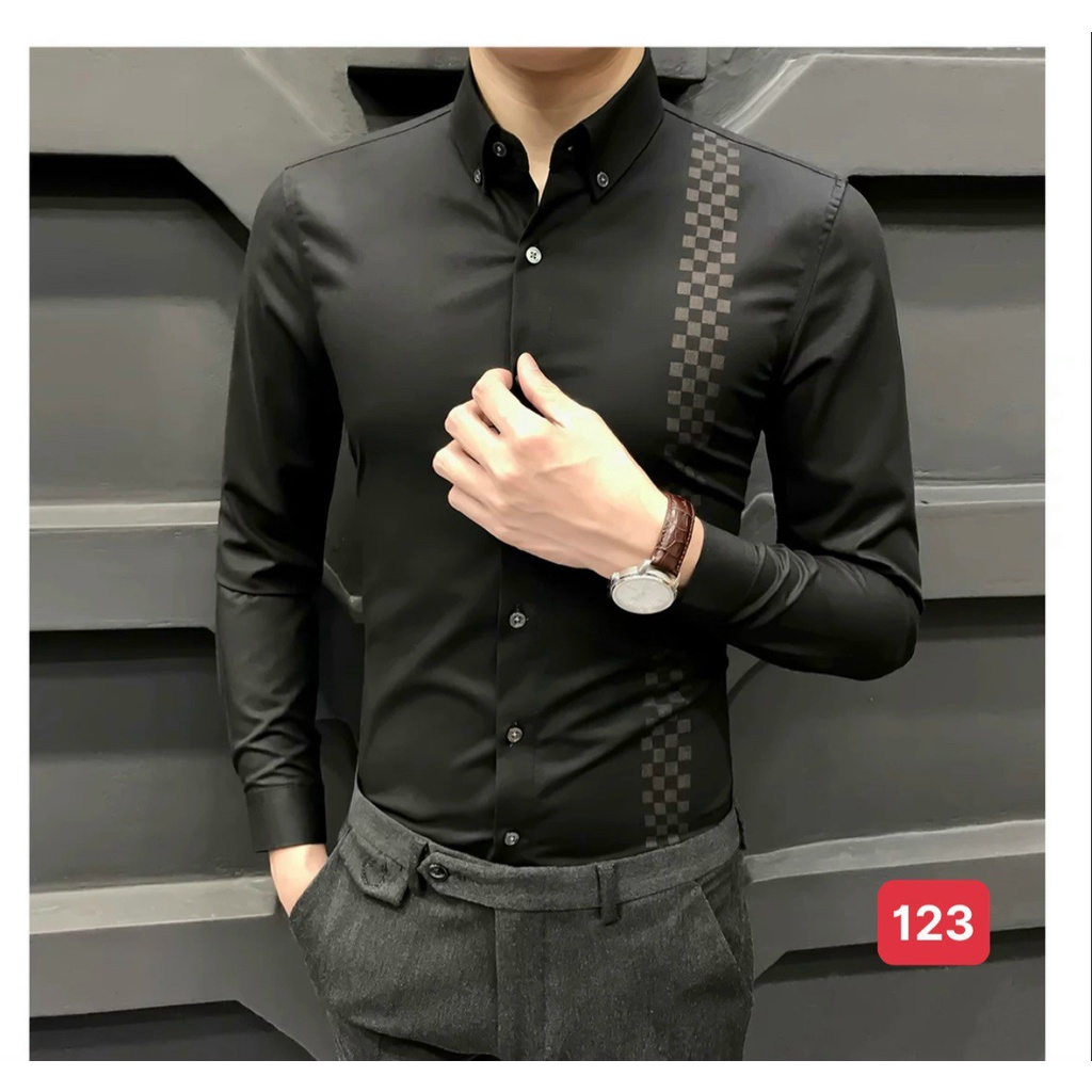 Áo Sơ Mi Nam hàng đẹp chất cotton hàng sang trọng sọc bên hông thời trang Xumon