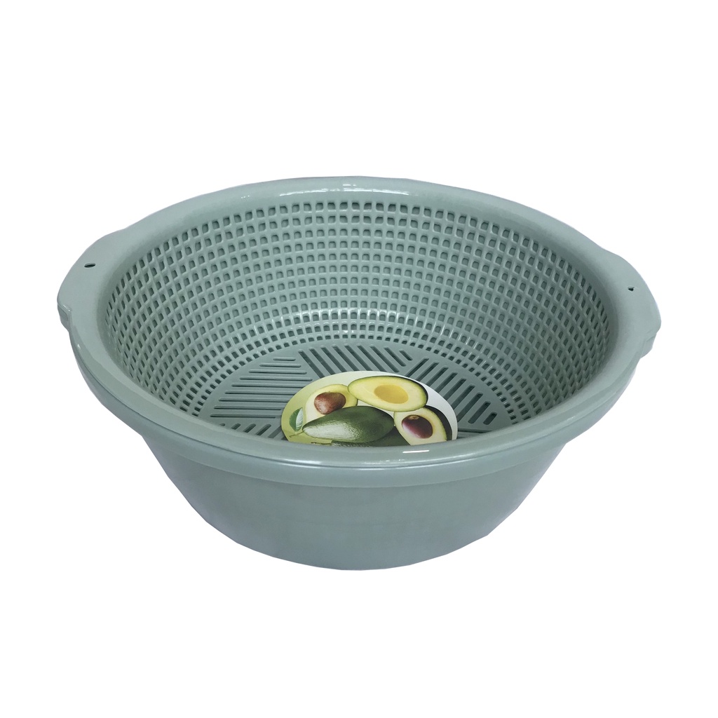 Bộ Thau rổ tròn tay cầm Tự Lập 36cm