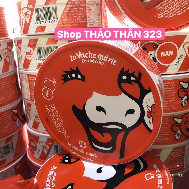 Phô mai Con Bò Cười vị cua