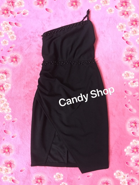 Đầm body kết cườm xẻ tà sang chảnh + Ảnh thật | BigBuy360 - bigbuy360.vn