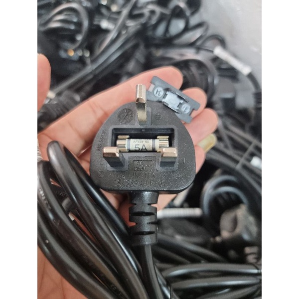 Dây nguồn Laptop 3 lỗ và số 8 hàng zin xịn, dài 1.8m