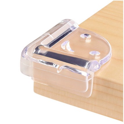 Set 4 Miếng Bịt Góc Bàn Silicon An Toàn Cho Bé