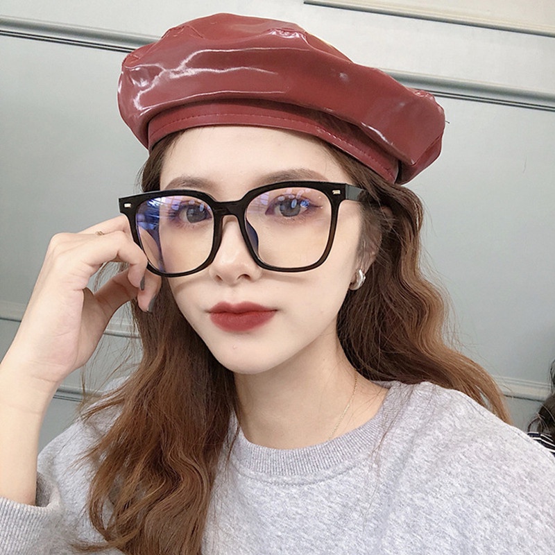 Mắt Kính Trong Suốt Chống Tia Uv Thời Trang Hàn Quốc Sành Điệu Cho Nam Và Nữ