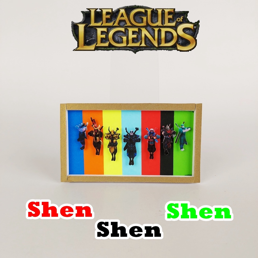 Tranh nổi SHEN - liên minh huyền thoại