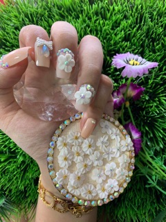 Hoa bột cặp 2 cái NN