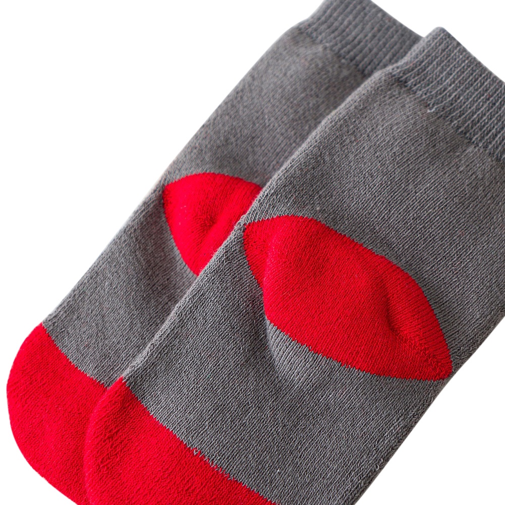 5 Cặp / Lô Tất Giáng sinh Trẻ em Bé trai Bé trai Cô gái Ông già Noel Mẫu phấn màu Bông đầy màu sắc Mềm mại Ấm áp Vớ