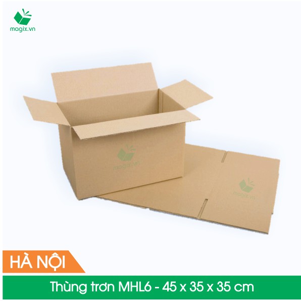 10 Thùng hộp carton - Mã MHL6 - Kích thước 45x35x35 (cm)