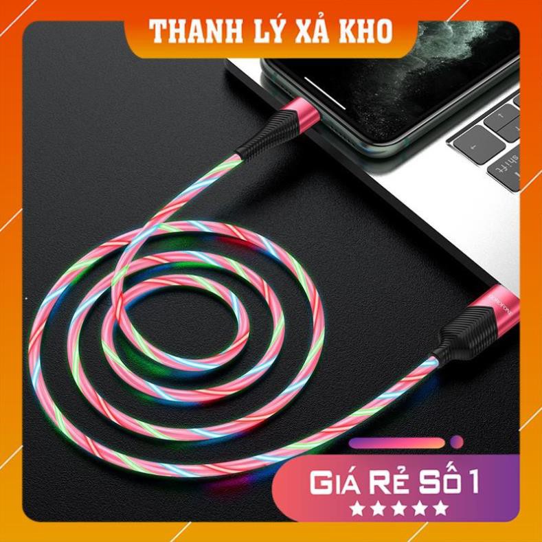 [Xả Hàng – FreeShip] CÁP SẠC NHANH TỰ NGẮT | Borofone BU19 Micro Usb | Dây Sạc Phát Sáng | 32002