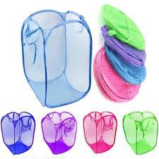 Giỏ đựng đồ gấp gọn bằng lưới có nhiều màu (có sỉ)