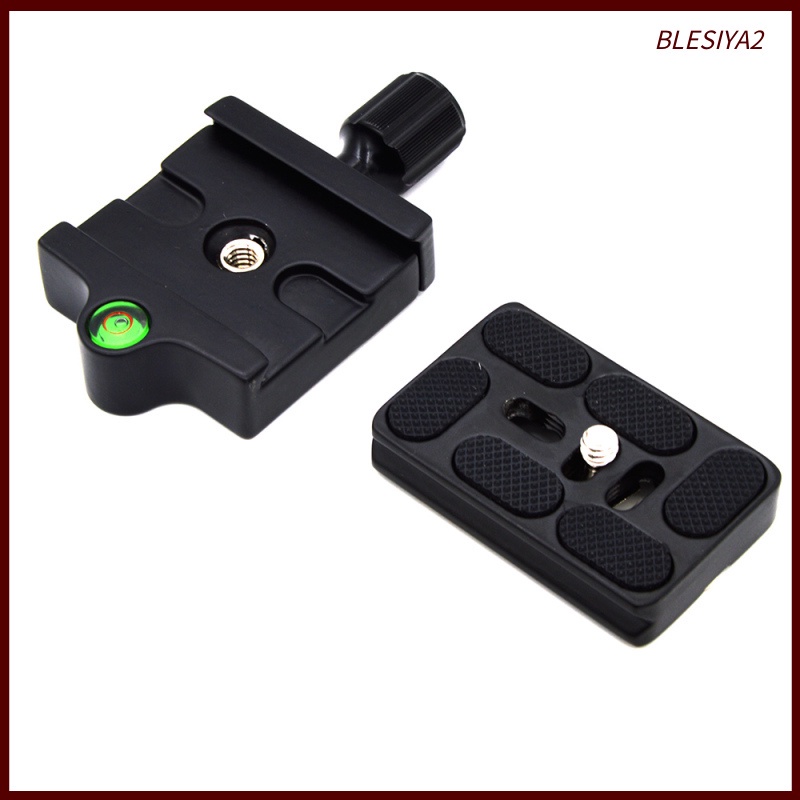 Aluminium Quick Release Plate QR Clamp with 1/4 '' 3/8 '' for Arca Swiss