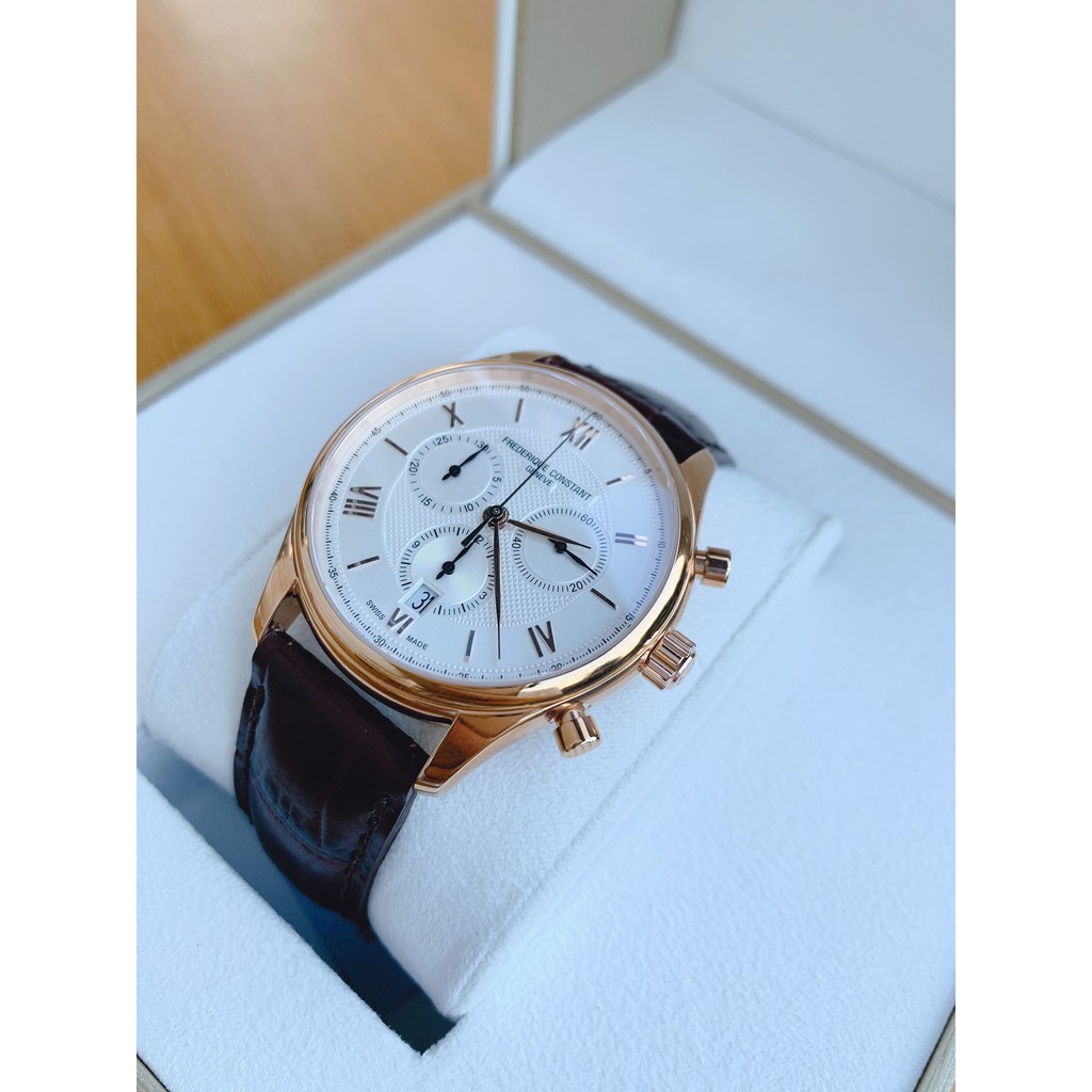 Đồng hồ nam chính hãng Frederique Constant FC-292MV5B4 - Máy Quartz pin - Kính Sapphire