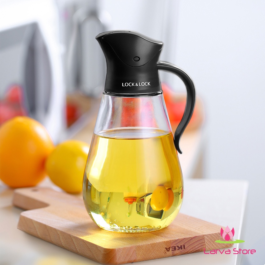 Bình Thủy Tinh Rót Dầu Lock&amp;Lock CKO101 550ml - Larva Store