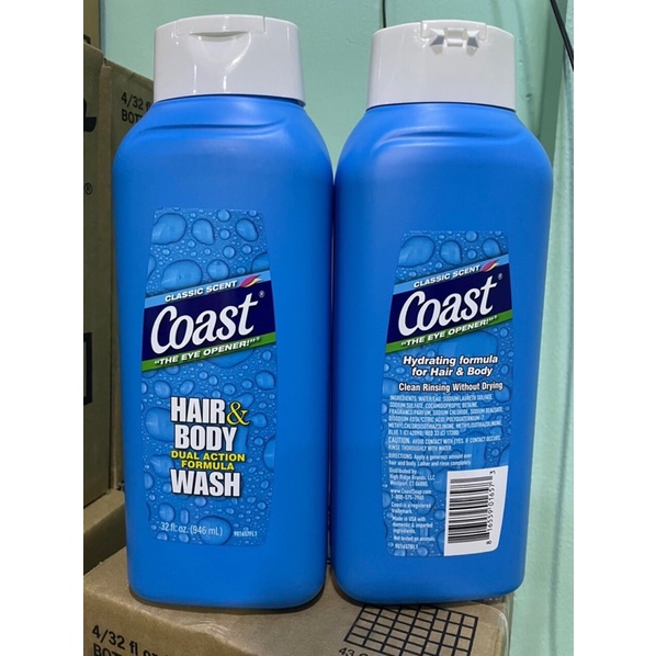 Sữa Tắm Gội Coast 946ml