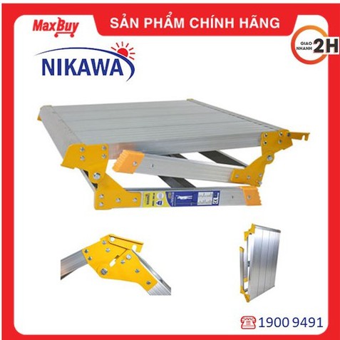 [Hỏa tốc HN] Thang nhôm bàn Nikawa NKC-45, nhập khẩu Nhật Bản, bảo hành chính hãng