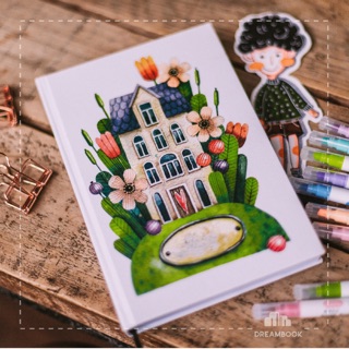 SỔ TAY DOT DREAMBOOK: Travel Home (Chấm)