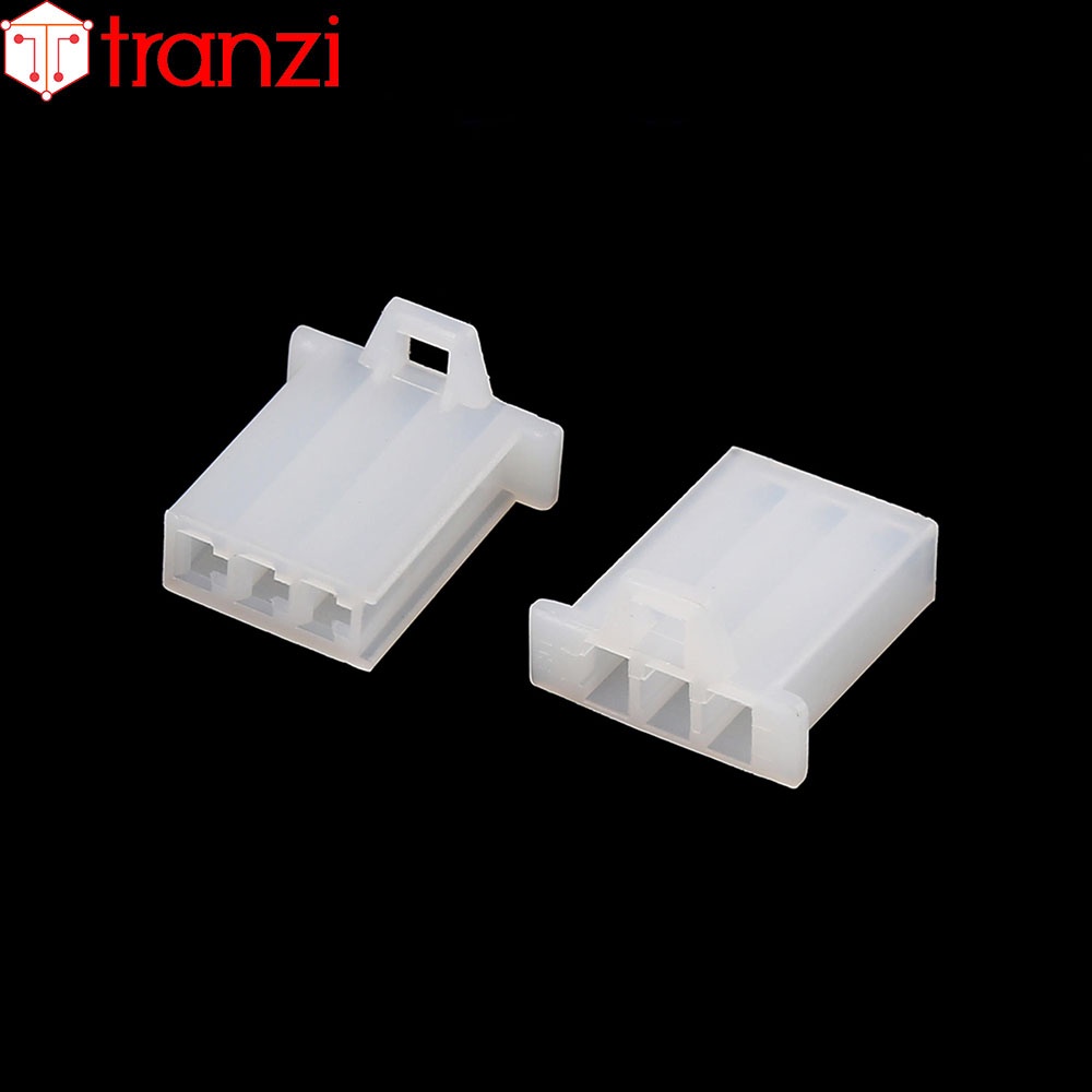 Vỏ header 2.8mm 28050 3P đực 19,6mm trắng - túi 10 cái