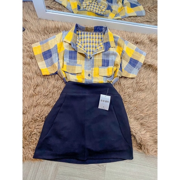 Áo sơ mi ca rô sọc to mẫu mới | BigBuy360 - bigbuy360.vn