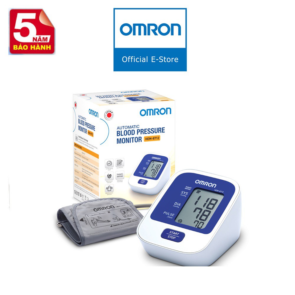 Máy đo huyết áp tự động OMRON HEM -8712