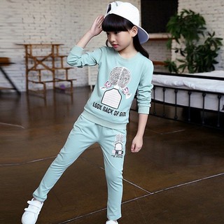 BỘ ĐỒ MẶC NHÀ SÀNH ĐIỆU CHO BÉ GÁI