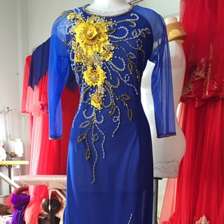Áo dài mẹ,bà sui