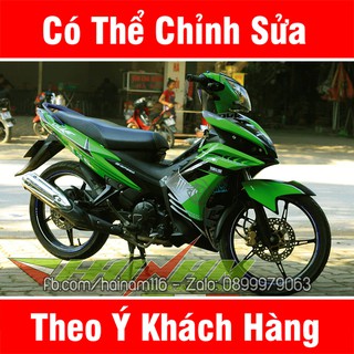 Tem Trùm Exciter 135 Xanh Lục