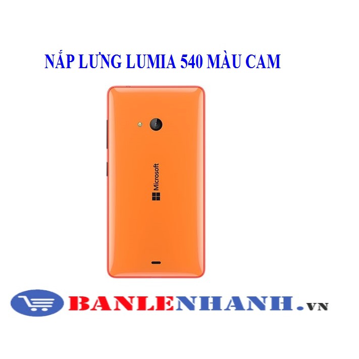 NẮP LƯNG LUMIA 540 MÀU CAM