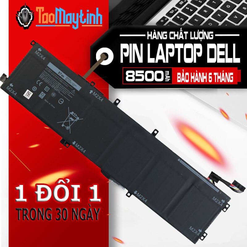 Pin Laptop Dell Precision 5510 5520 5530 9550 9560 9570 7590 (Type 6GTPY 97WH) - Pin Laptop Dell Xps 9550 (Type 4GVGH)