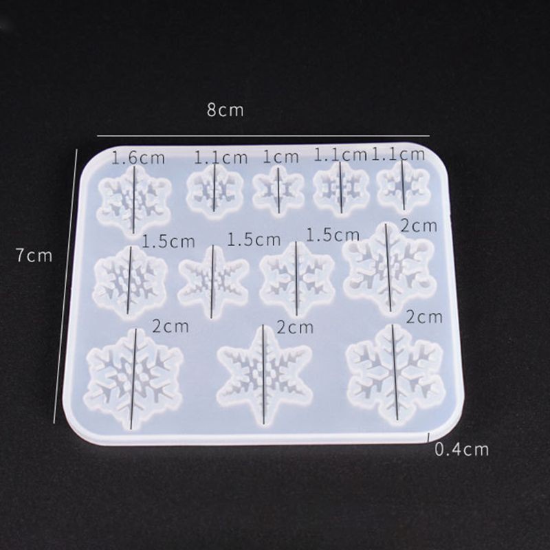 Khuôn Silicone Hình Vuông Làm Trang Sức Diy
