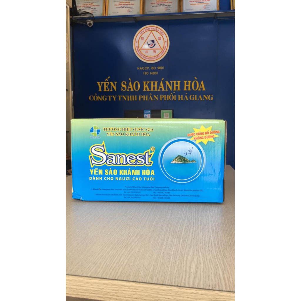 Yến sanest khánh Hòa - Dành cho người Cao Tuổi Lọ 70 Ml