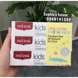 Kem đánh rắng Red Seal New Zealand - KIDS / BAKING SODA /  SMOKERS