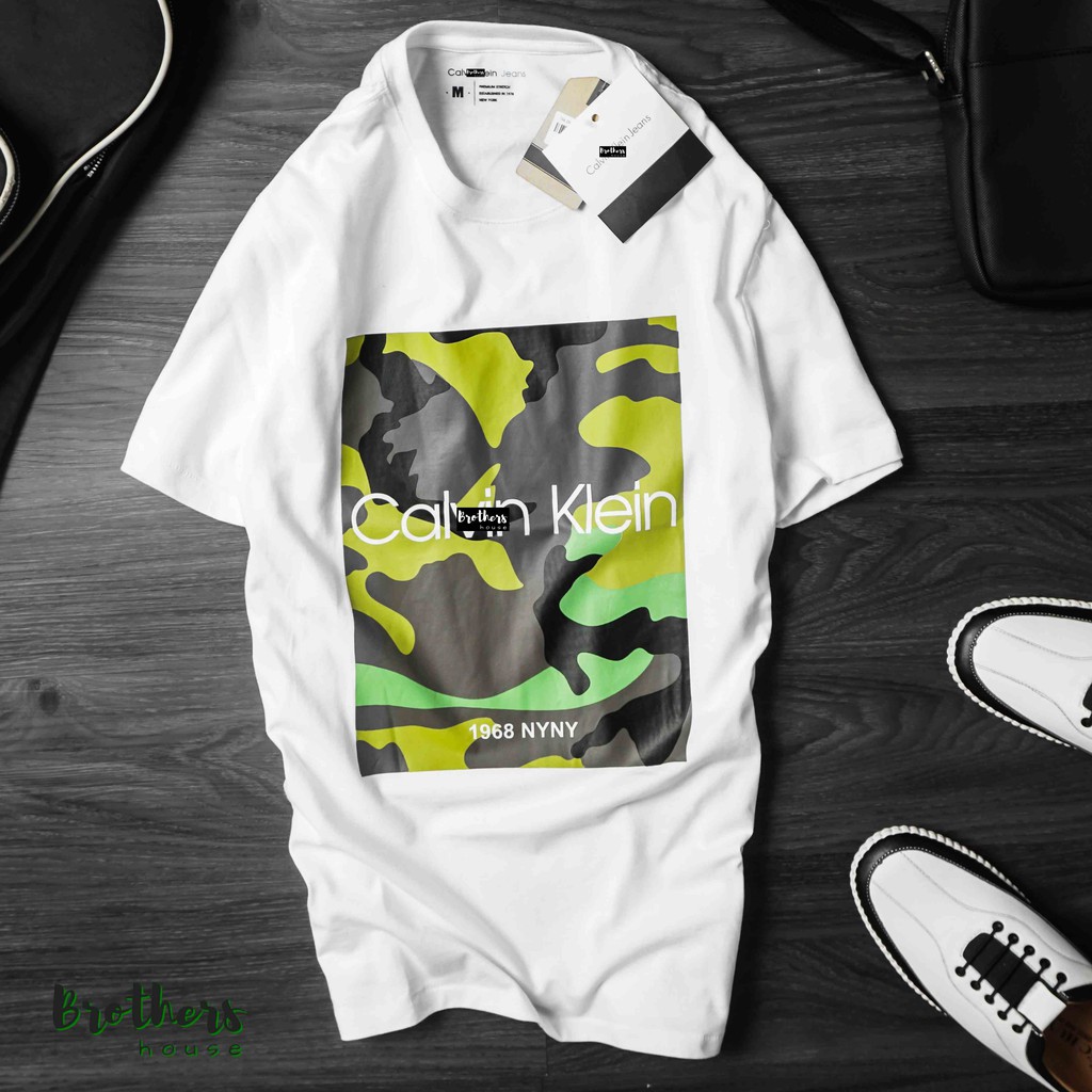 Áo thun nam CK camo trẻ trung nổi bật