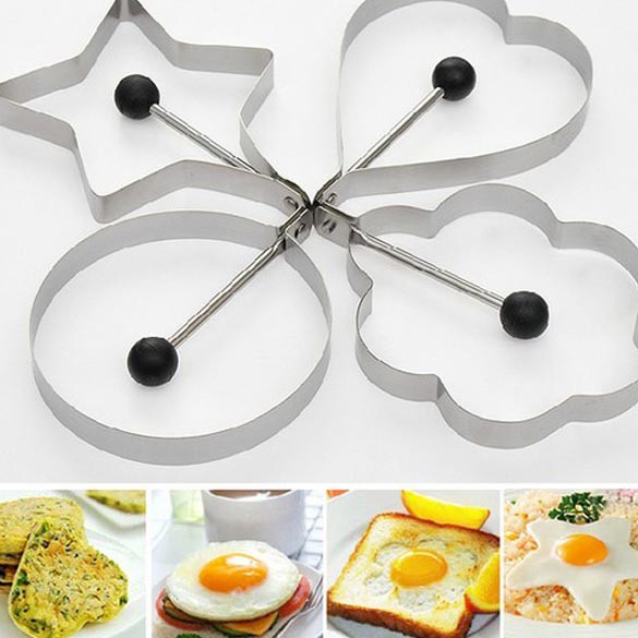 Cod-sunfayss Kitchen Stainless Steel Pancake Mould Mold Ring Cooking Egg Shaper