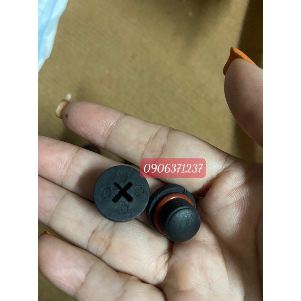 Ốc nhựa xả két nước các dòng xe tay ga  và 10 ly