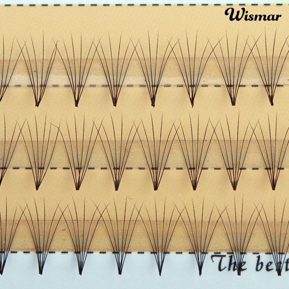 Bộ 57 Cụm Lông Mi Giả Sợi Tách Riêng Nối Dài 8/10/12mm